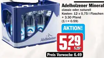 AEZ Adelholzener Mineralwasser Angebot
