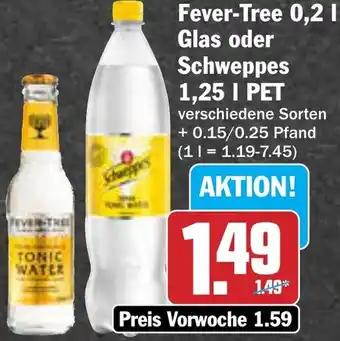 AEZ Fever-Tree oder Schweppes Angebot