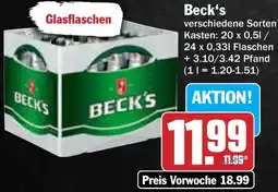 AEZ Beck's Angebot