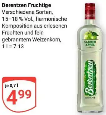 Globus Berentzen Fruchtige Angebot
