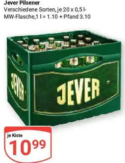 Globus Jever Pilsener Angebot