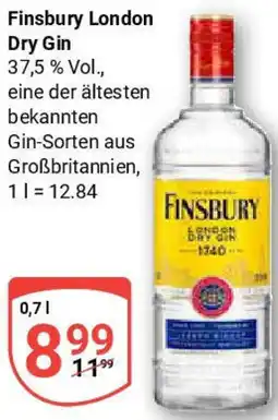 Globus Finsbury London Dry Gin Angebot