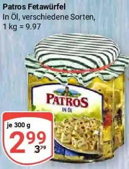 Globus Patros Fetawürfel Angebot