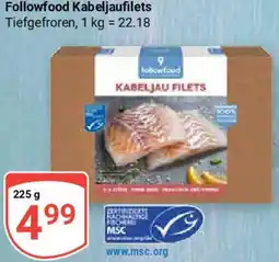 Globus Followfood Kabeljaufilets Angebot