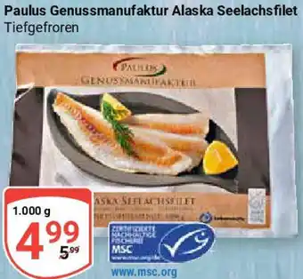 Globus Paulus Genussmanufaktur Alaska Seelachsfilet Angebot