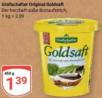 Globus Grafschafter Original Goldsaft Angebot