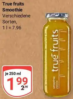 Globus True fruits Smoothie Angebot