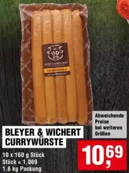 Handelshof Bleyer & wichert currywürste Angebot