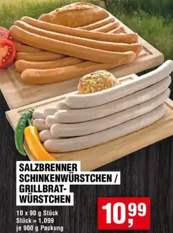 Handelshof Salzbrenner schinkenwürstchen/ grillbratwürstchen Angebot