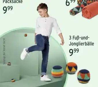 Wasgau 3 Fuß und Jonglierbälle Angebot