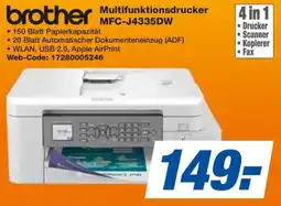 expert Techno Land brother Multifunktionsdrucker MFC-J4335DW Angebot