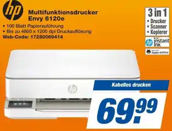 expert Techno Land hp Multifunktionsdrucker Envy 6120e Angebot