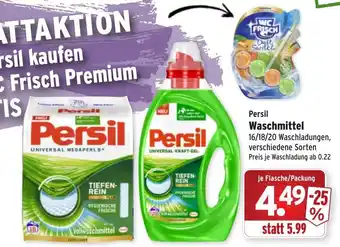 Wasgau Persil Waschmittel Angebot