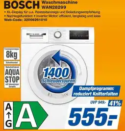 expert Techno Land BOSCH Waschmaschine WAN28299 Angebot
