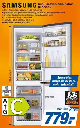 expert Techno Land SAMSUNG Kühl-Gefrierkombination RL35CEX Angebot