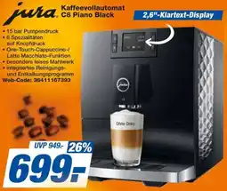 expert Techno Land jura Kaffeevollautomat C8 Piano Black Angebot