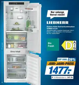 Expert LIEBHERR Einbau-Kühl-Gefrierkombination ICBNdi 5123 Angebot