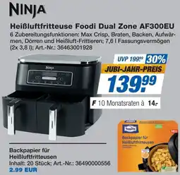 Expert NINJA Heißluftfritteuse Foodi Dual Zone AF300EU Angebot