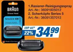 Expert BRAUN Shaver Head Angebot