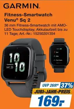 Expert GARMIN Fitness-Smartwatch Venu Sq 2 Angebot