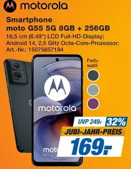 Expert Motorola Smartphone moto G55 5G 8GB + 256GB Angebot