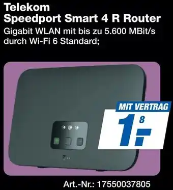 Expert Telekom Speedport Smart 4 R Router Angebot