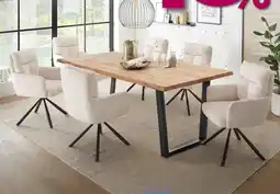 Kabs Polsterwelt Dining table and chairs set Angebot