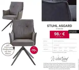 Kabs Polsterwelt Wohntrend stuhl asgard mit armlehne Angebot