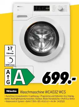 MEDIMAX Miele waschmaschine wca032 wcs Angebot