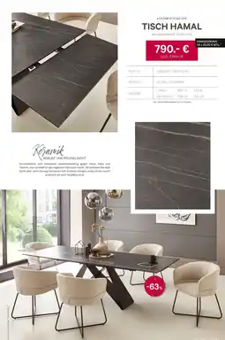 Kabs Polsterwelt Tisch hamal Angebot