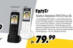 MEDIMAX Fritz! telefon-mobilteil fritz!fon x6 Angebot