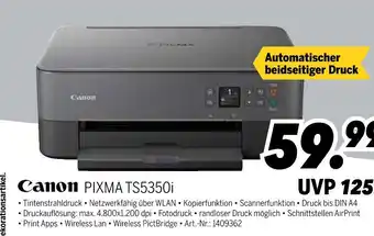 MEDIMAX Canon pixma ts5350i Angebot