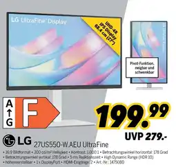 MEDIMAX Lg 27us550-w.aeu ultrafine Angebot