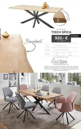 Kabs Polsterwelt Tisch spica Angebot
