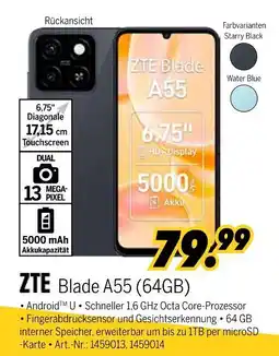 MEDIMAX Zte blade a55 (64gb) Angebot