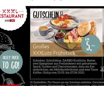 XXXLutz Großes xxxlutz-frühstück Angebot