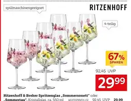 XXXLutz Ritzenhoff & breker spritzenglas „sommersonett“ oder „sommertau“ Angebot