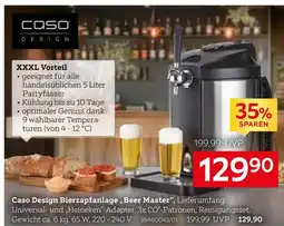 XXXLutz Caso design bierzapfanlage „beer master“ Angebot