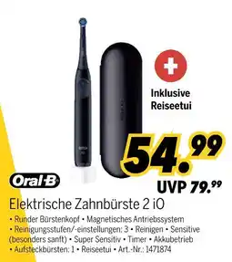 MEDIMAX Oral-b elektrische zahnbürste 2 io Angebot