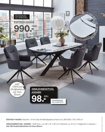 Kabs Polsterwelt Esstisch hadar Angebot