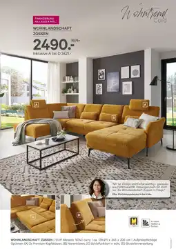 Kabs Polsterwelt Wohntrend wohnlandschaft zossen Angebot