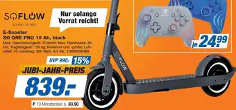 Expert SOFLOW E-Scooter SO ONE PRO 10 Ah, black Angebot