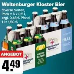 Logo Getränkemarkt Weltenburger Kloster Bier Angebot