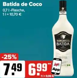 Logo Getränkemarkt Batida de Coco Angebot