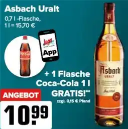 Logo Getränkemarkt Asbach Uralt Angebot