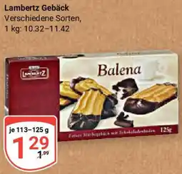 Globus Lambertz Gebäck Angebot