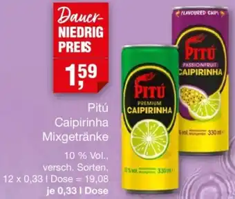 Handelshof Pitú Caipirinha Mixgetränke Angebot