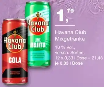 Handelshof Havana Club Mixgetränke Angebot