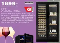 Handelshof CASO WineChef Duo 122 Black Angebot