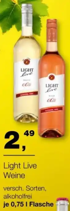 Handelshof Light Live Weine Angebot